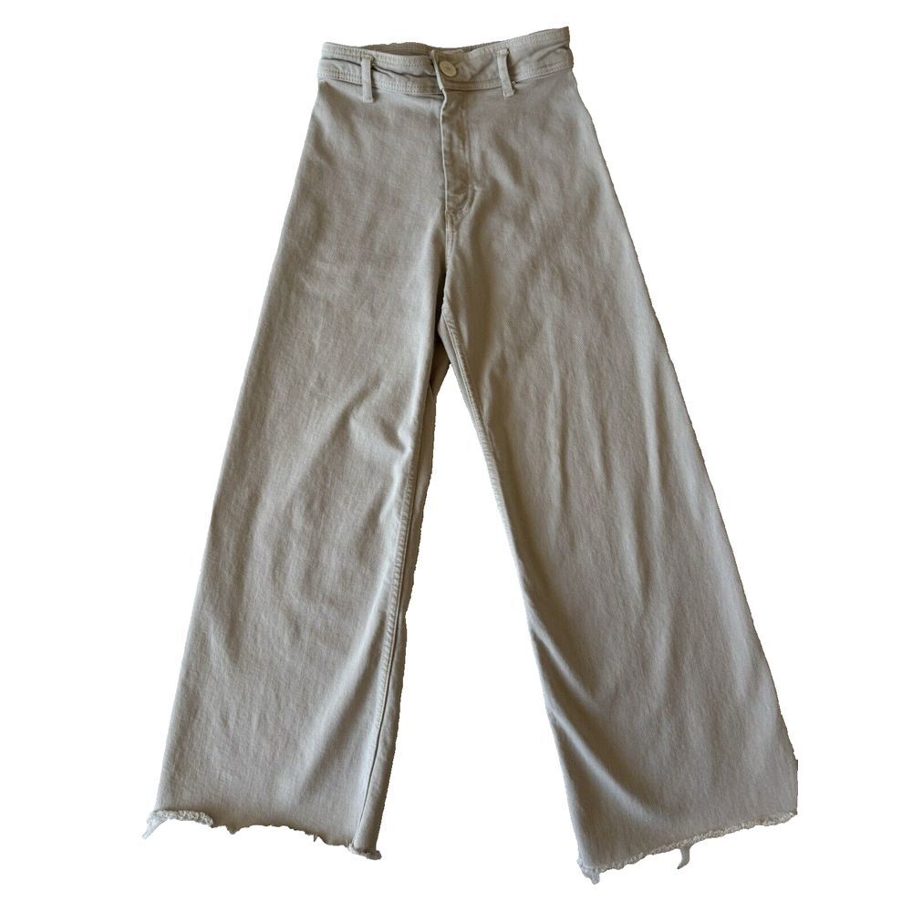 Women's Wide-Leg Jeans in Gray